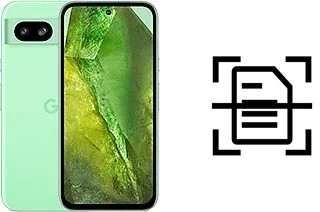 Digitalize documentos em um Google Pixel 8a