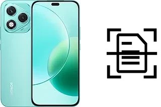 Digitalize documentos em um Honor 400 Lite