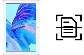 Digitalize documentos em um Honor Pad X6