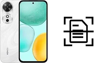 Digitalize documentos em um Honor Play 60
