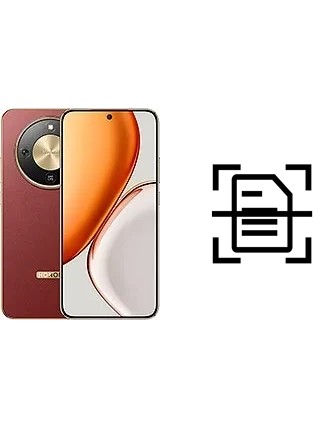 Digitalize documentos em um Honor X70