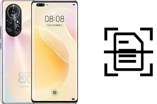 Digitalize documentos em um Huawei nova 8 Pro 5G