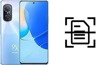 Digitalize documentos em um Huawei nova 9 SE