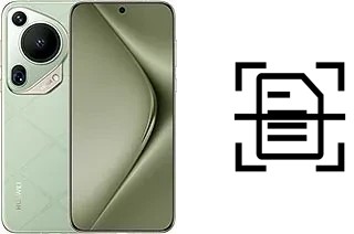 Digitalize documentos em um Huawei Pura 70 Ultra