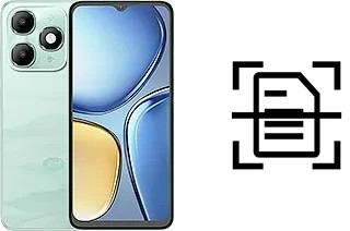 Digitalize documentos em um itel A90