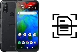 Digitalize documentos em um Kyocera DuraSport UW
