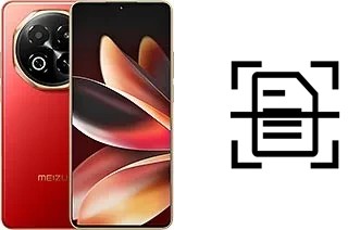 Digitalize documentos em um Meizu Note 22 5G