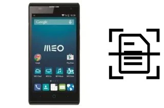Digitalize documentos em um Meo Smart A40