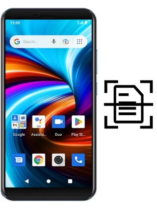 Digitalize documentos em um Mobicel PX9