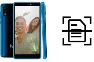 Digitalize documentos em um Mobicel R7