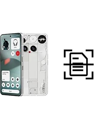 Digitalize documentos em um Nothing Phone (3)