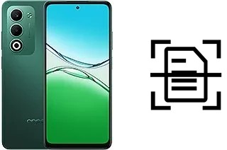 Digitalize documentos em um Oppo A5 4G