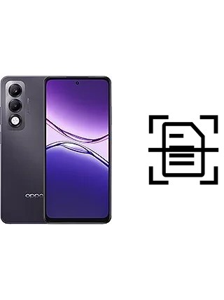 Digitalize documentos em um Oppo K13x