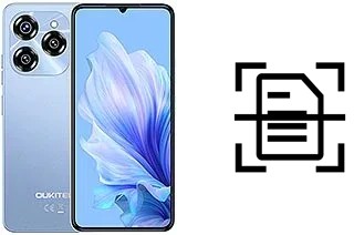 Digitalize documentos em um Oukitel C50