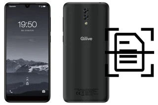 Digitalize documentos em um Qilive Q3