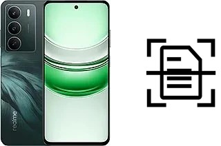 Digitalize documentos em um Realme C75 5G