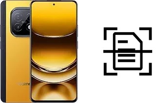 Digitalize documentos em um Realme Narzo 70 Turbo