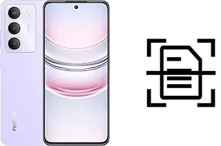Digitalize documentos em um Realme Narzo 80 Lite
