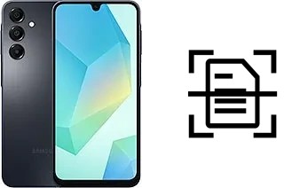 Digitalize documentos em um Samsung Galaxy A16