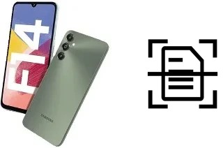 Digitalize documentos em um Samsung Galaxy F14 4G