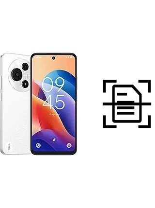 Digitalize documentos em um TCL 60 SE