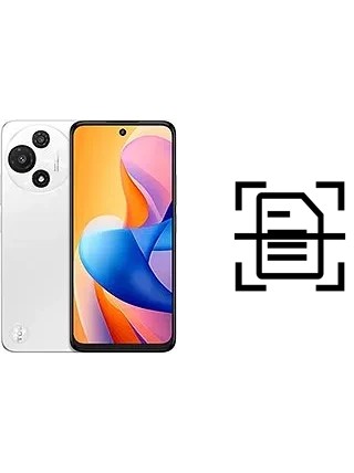 Digitalize documentos em um TCL 60R
