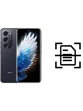 Digitalize documentos em um Tecno Spark 40 Pro+