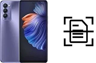 Digitalize documentos em um Tecno Camon 18 P