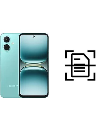 Digitalize documentos em um Tecno Spark Go 2