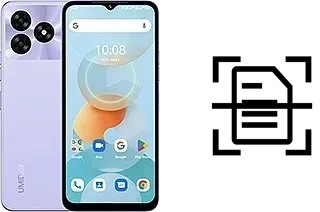 Digitalize documentos em um Umidigi G5A