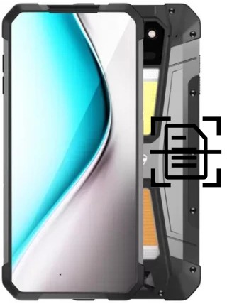 Digitalize documentos em um Unihertz Tank 2