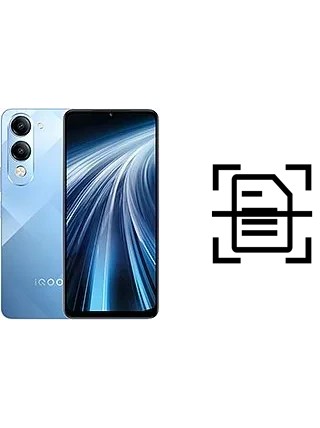 Digitalize documentos em um vivo iQOO Z10 Lite