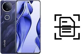 Digitalize documentos em um vivo V50e