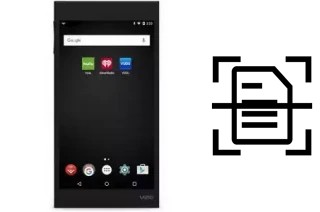 Digitalize documentos em um Vizio XR6P10