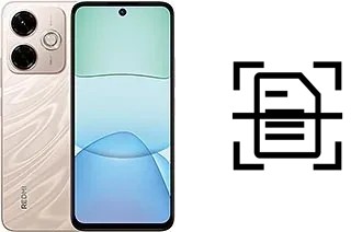 Digitalize documentos em um Xiaomi Redmi 13x