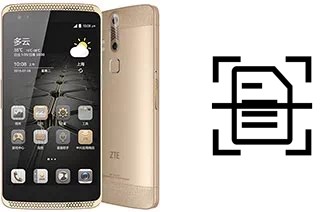 Digitalize documentos em um ZTE Axon Lux