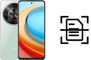 Digitalize documentos em um ZTE Blade A75