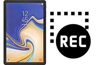 Gravar ecrã Samsung Galaxy Tab S4 10.5