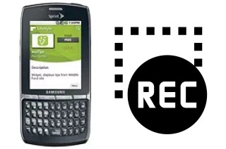 Gravar ecrã Samsung M580 Replenish
