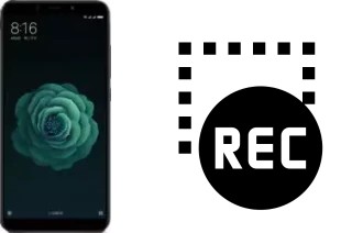 Gravar ecrã Xiaomi Mi 6X