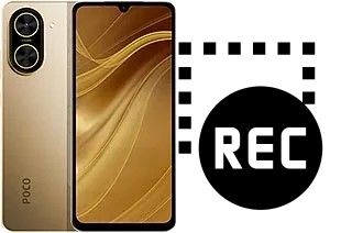 Gravar ecrã Xiaomi Poco C71