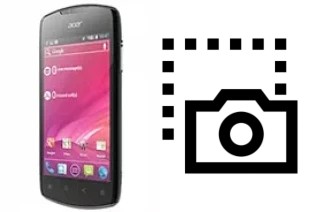 Captura de tela no Acer Liquid Glow E330