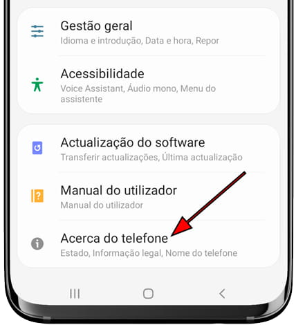 Ícone sistema Android