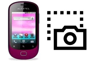 Captura de tela no alcatel OT-908