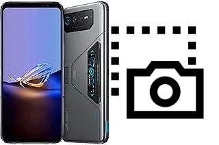 Captura de tela no Asus ROG Phone 6D Ultimate