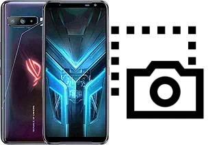 Captura de tela no Asus ROG Phone 3 Strix