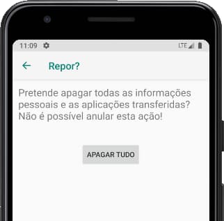 Apagar tudo Android