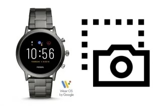 Tirar print no Fossil Gen 5 Calyle