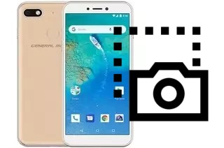Captura de tela no General Mobile GM 8 Go