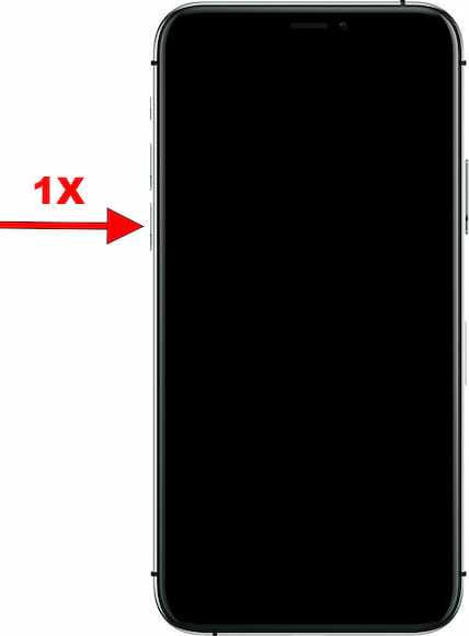 Segundo passo forçar reinicialização iPhone 16e